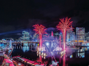 Vivid Sydney Harbour Cruise with Light Buffet 